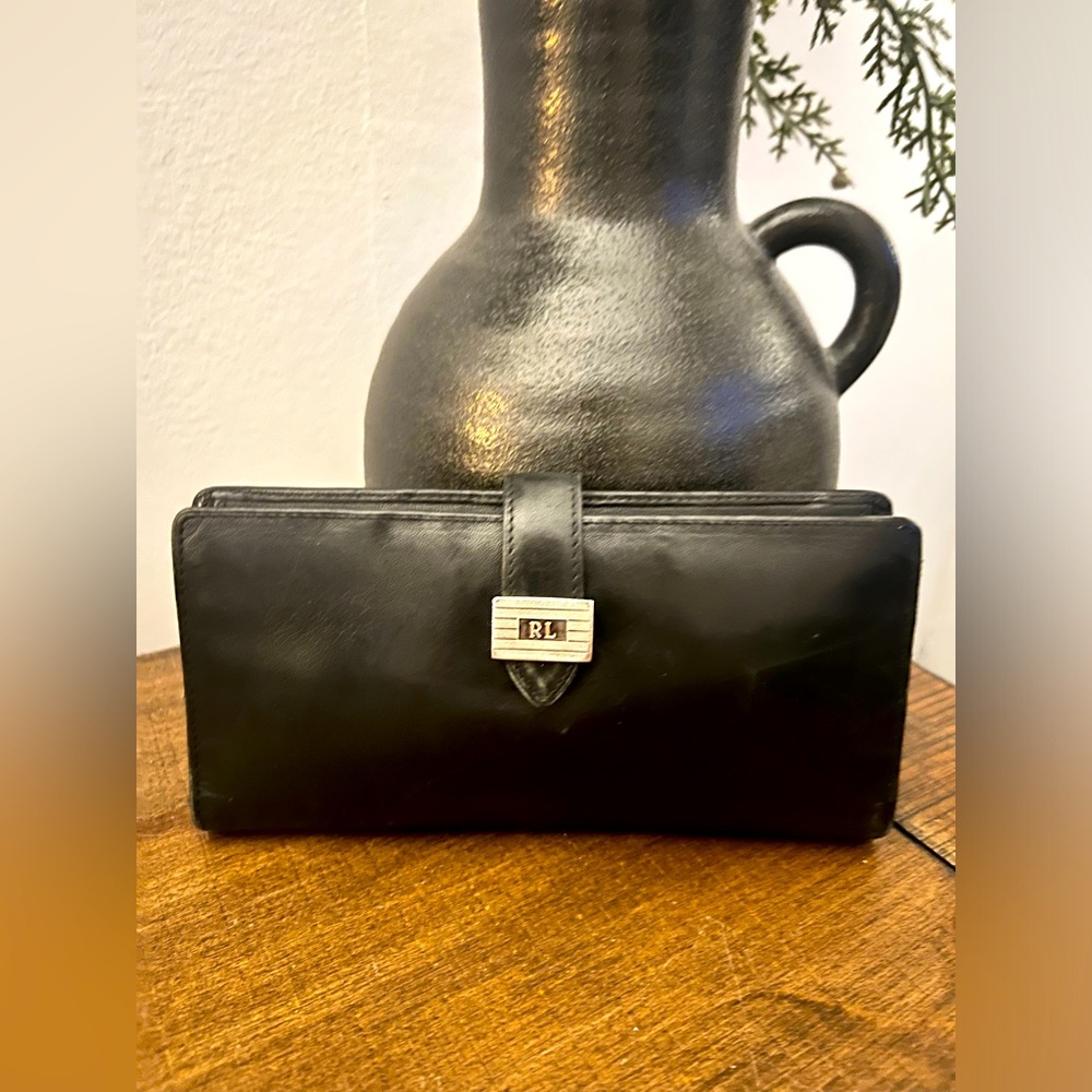 Ralph Lauren Leather Long Wallet